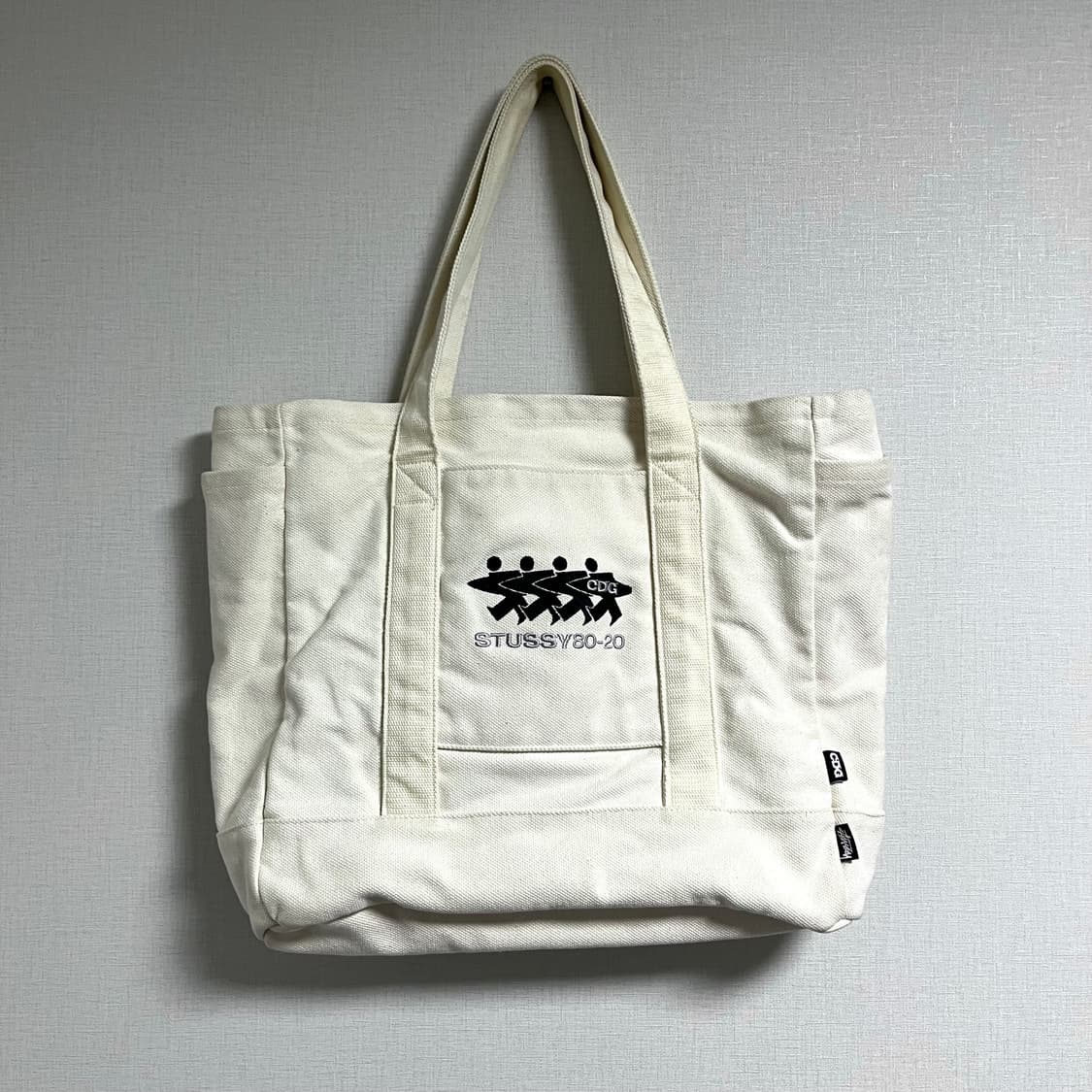 스투시 꼼데가르송 콜라보 토트백 상품이미지2
