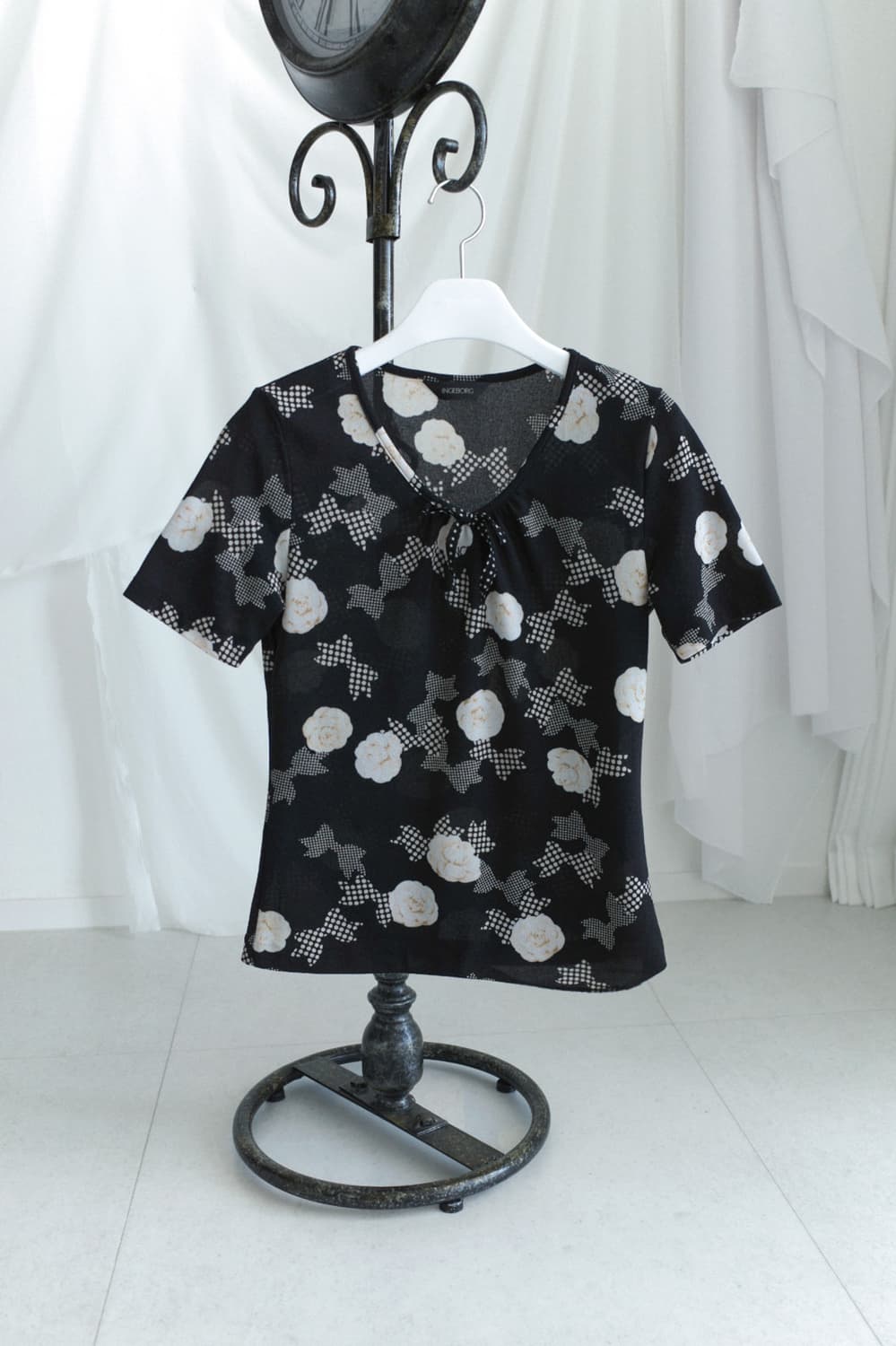 flower ribbon half T  상품이미지1