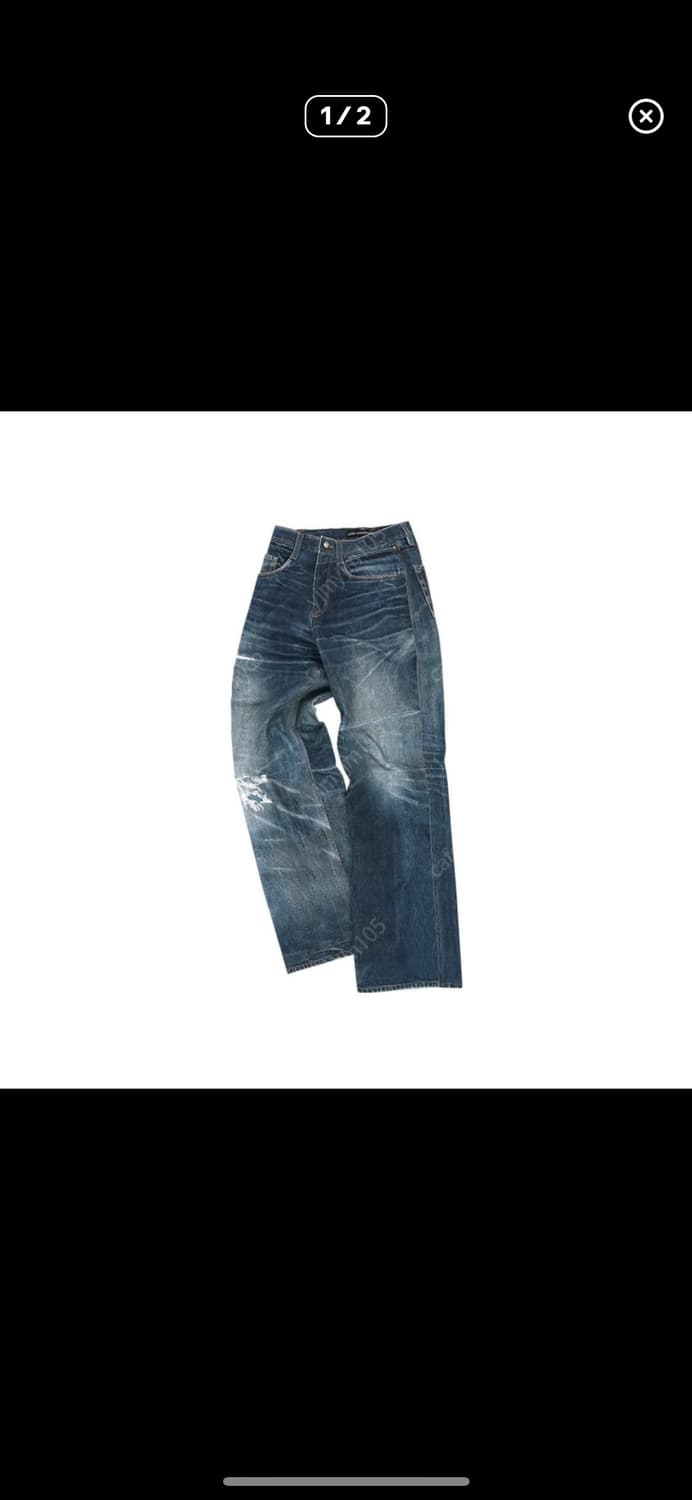 앤더슨벨 트롱프뢰유 데님 30 새상품 상품이미지1