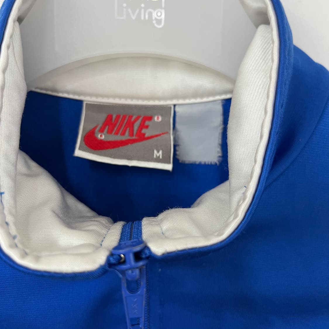 나이키 커스텀 포카리 화이트 블루 크롭 져지 상품이미지5