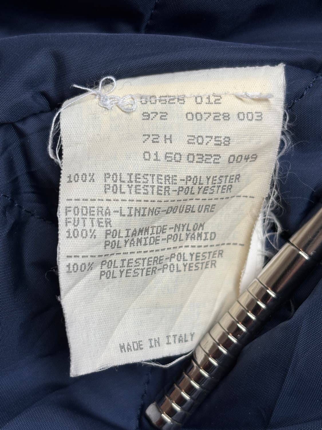 90's 조르지오 알마니 골프 퀄티드 봄버 자켓 상품이미지6