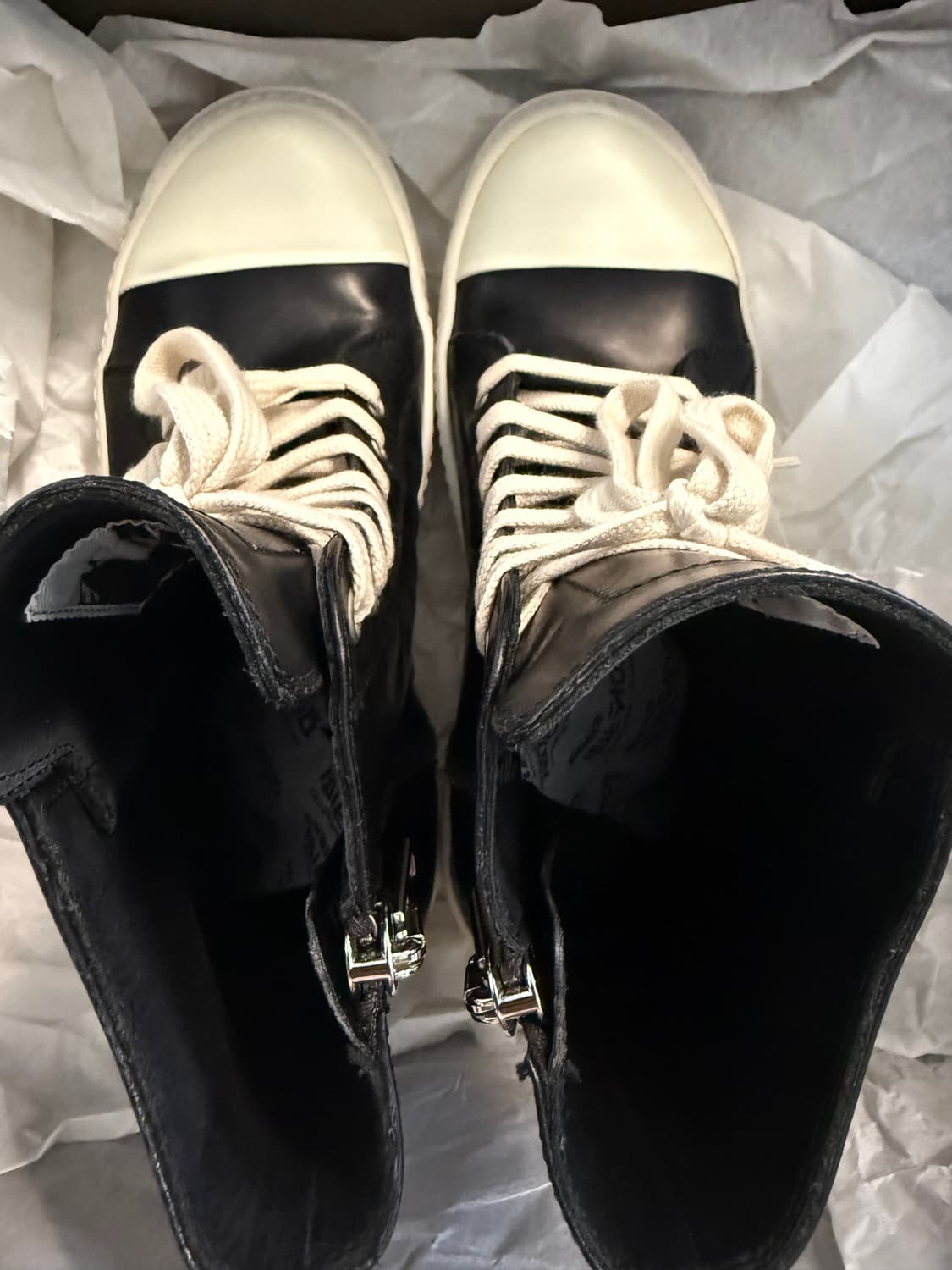 [40.5]릭오웬스 라몬즈 컨버스 하이 LALP 상품이미지5