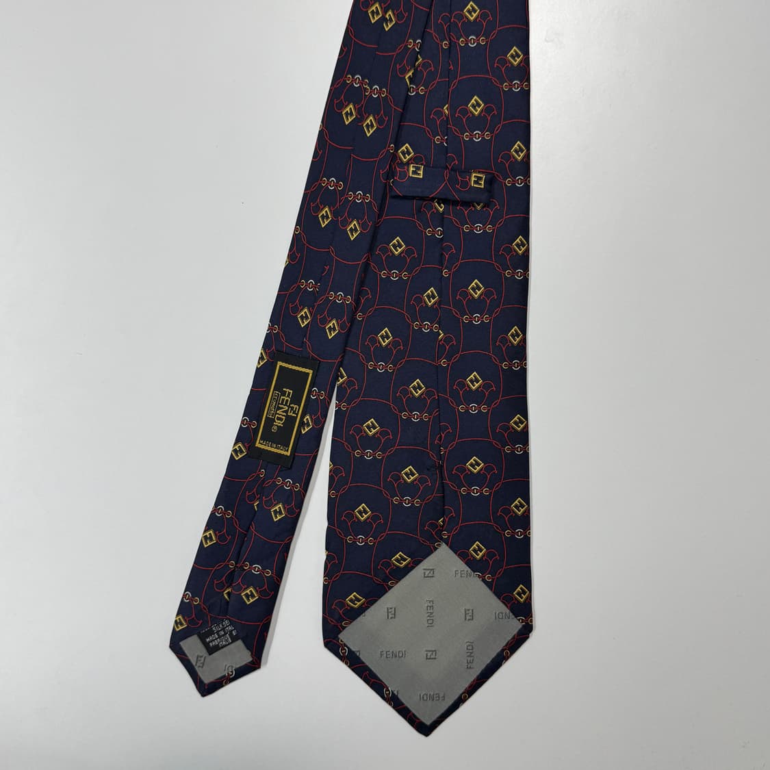 펜디 (FENDI) FF 모노그램 정품 명품 넥타이 상품이미지3