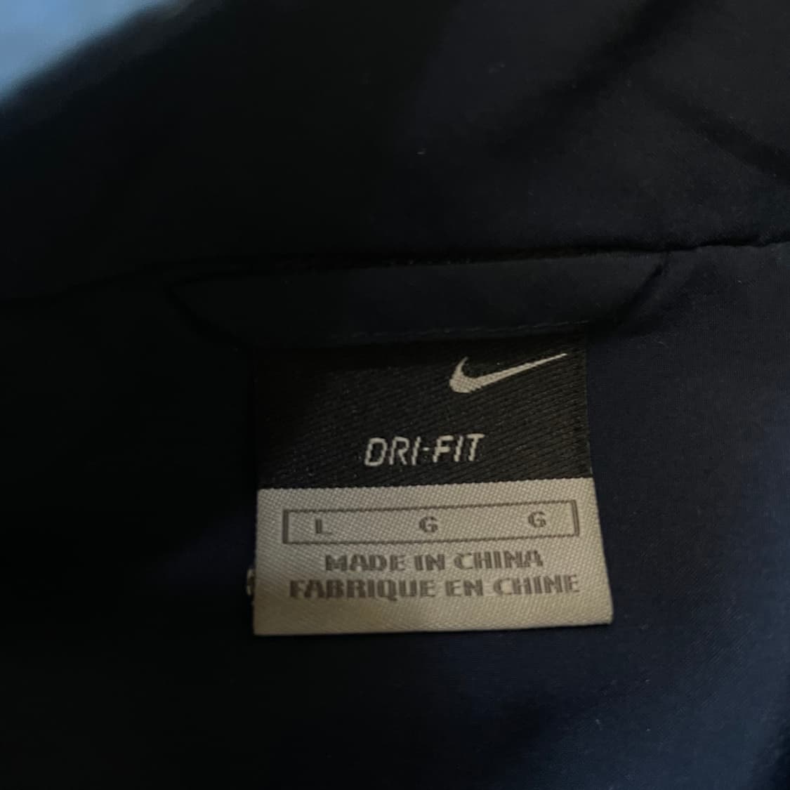 나이키 네이비 드라이핏 폴리 바람막이 자켓 100 상품이미지5