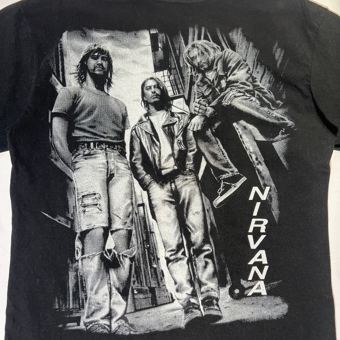 [XL]NIRVANA 너바나 빈티지 밴드티 상품이미지6