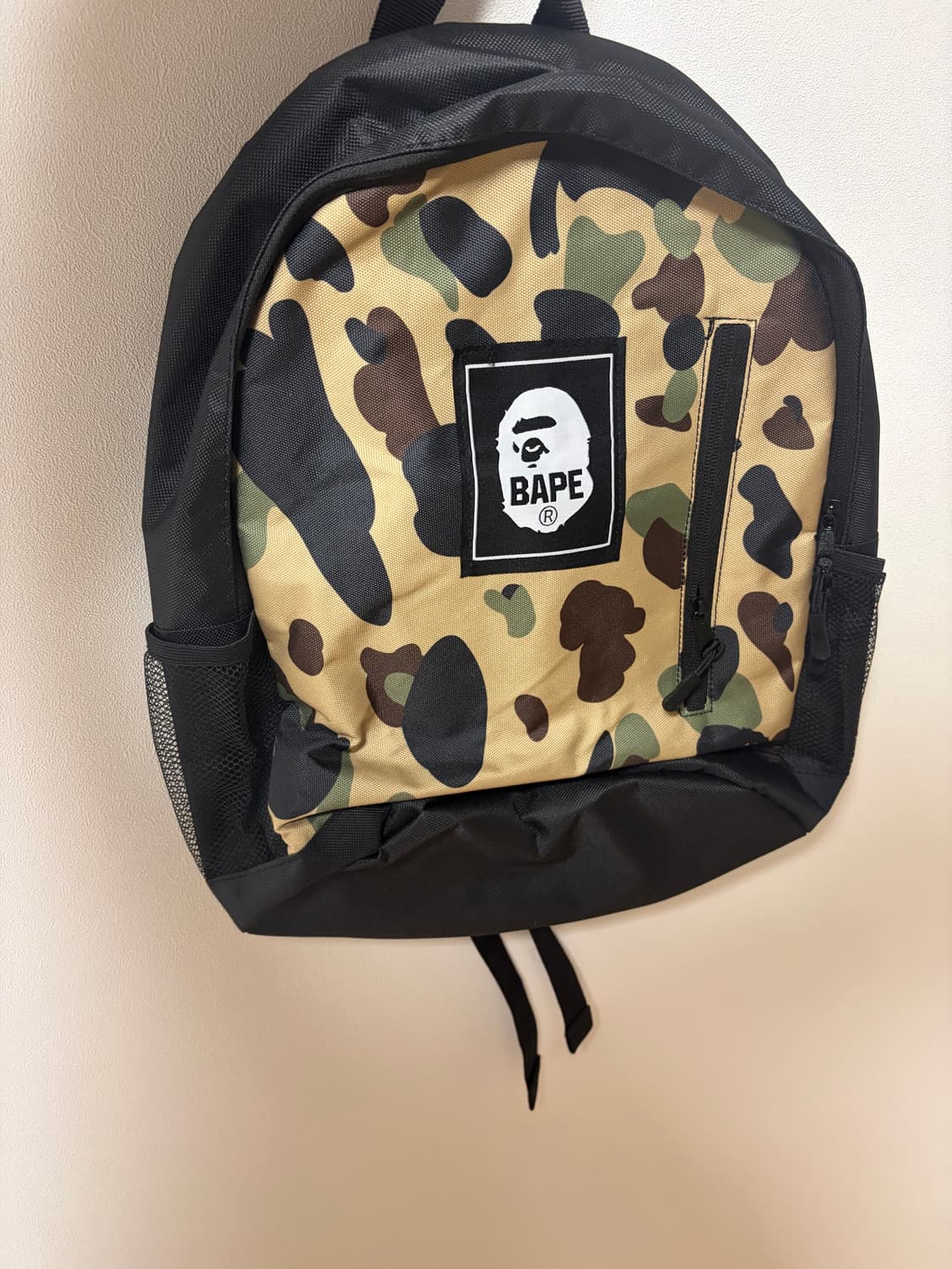 새상품) bape 베이프 카모 백팩 잡지부록 상품이미지1