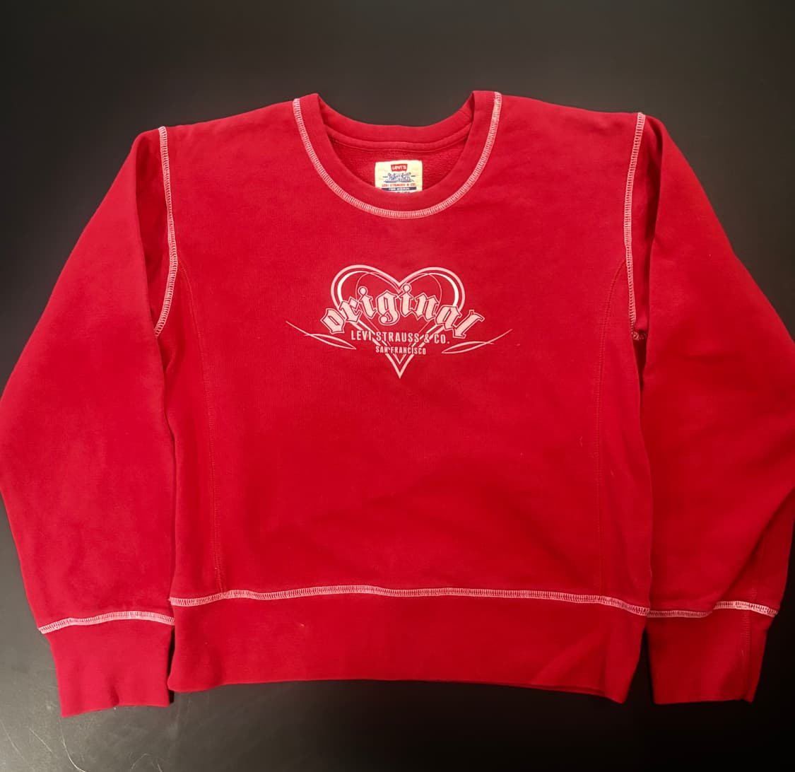 00s 리바이스 하트그래픽 맨투맨 95 상품이미지1