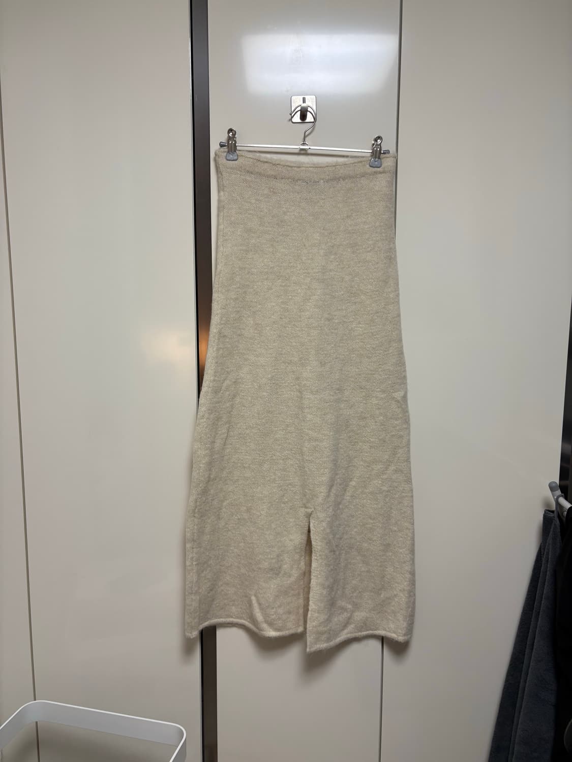 Zara 모헤어느낌 니트  롱스커트 상품이미지3
