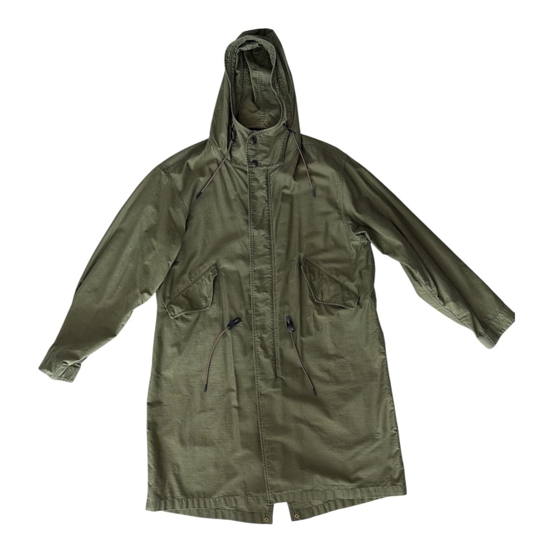 바스통 N134 올리브 피쉬테일 파카 L 상품이미지7