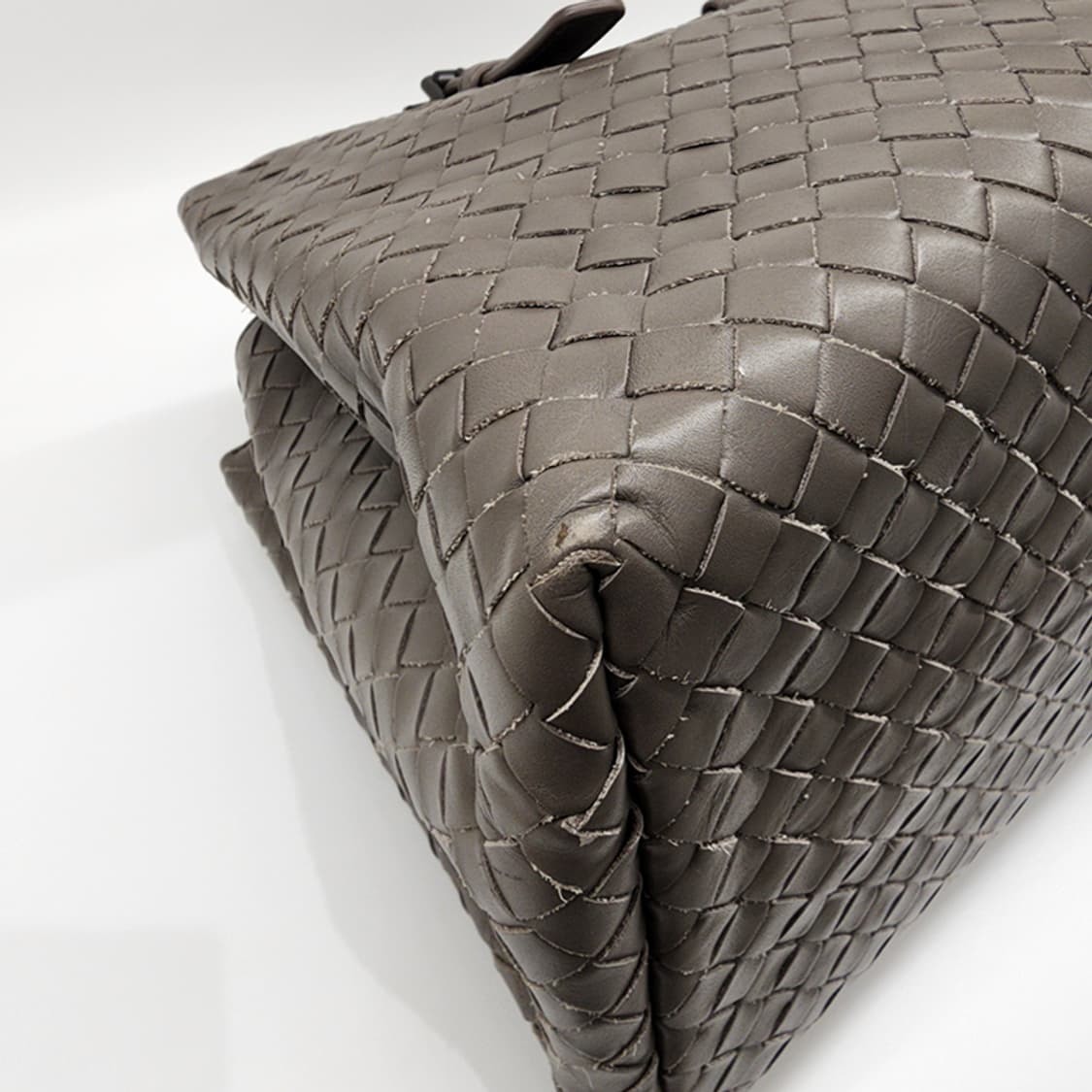 보테가베네타 인트레치아토 매쉬 로마백 그레이 상품이미지6