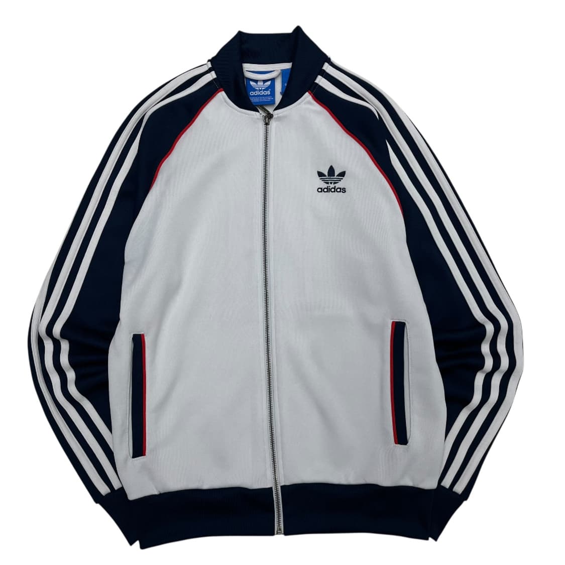 아디다스 네이비배색 화이트 트랙탑 95 상품이미지3