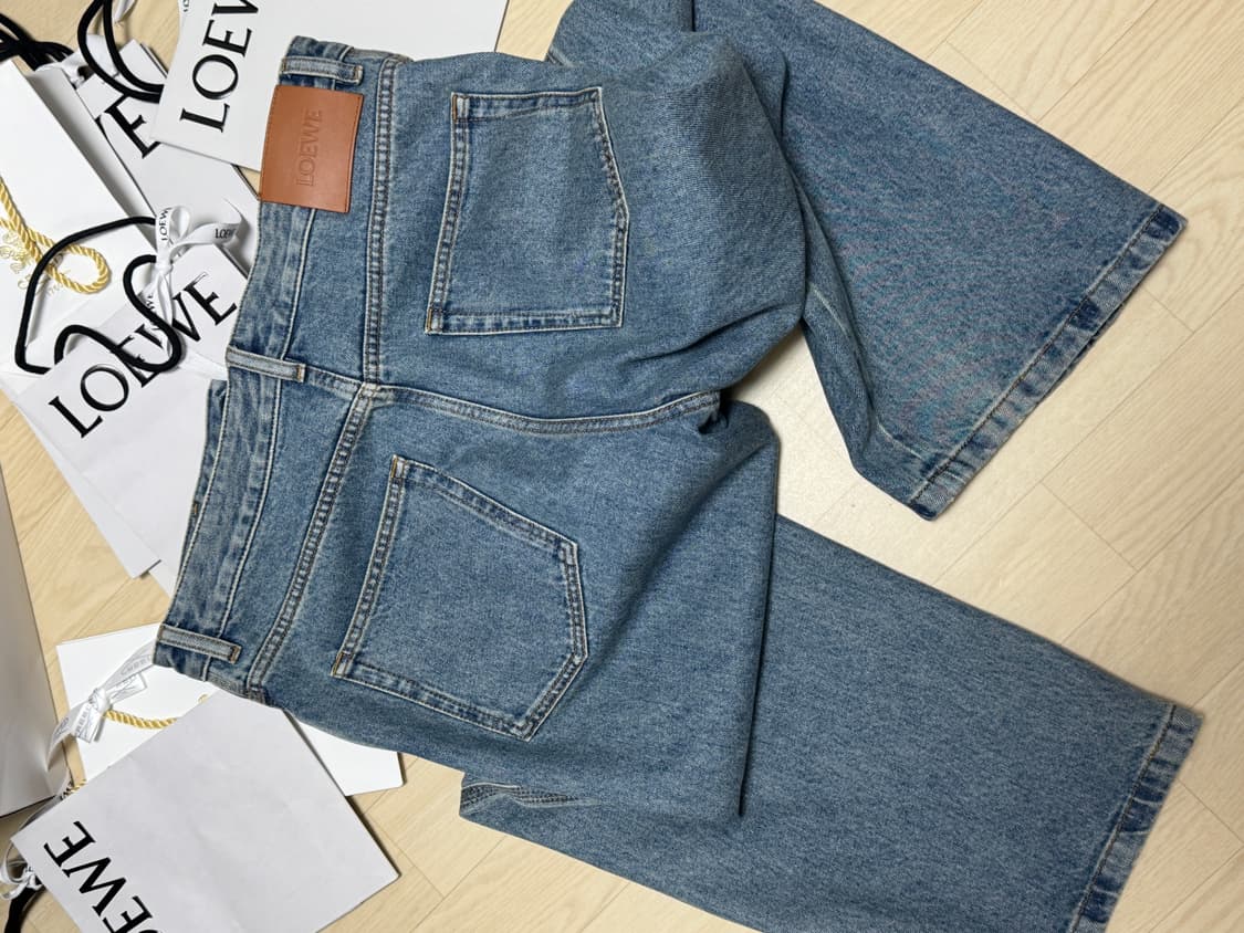 로에베 아나그램 데님 팬츠(50사이즈) 상품이미지3