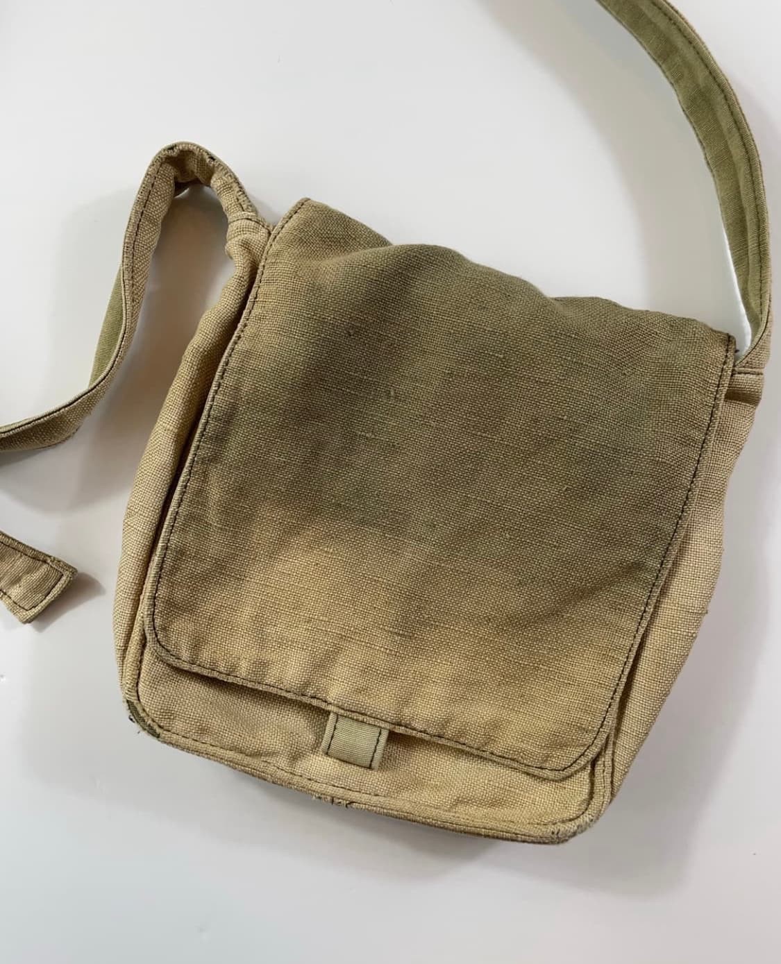 빈티지 밀리터리 캔버스 크로스백 상품이미지4