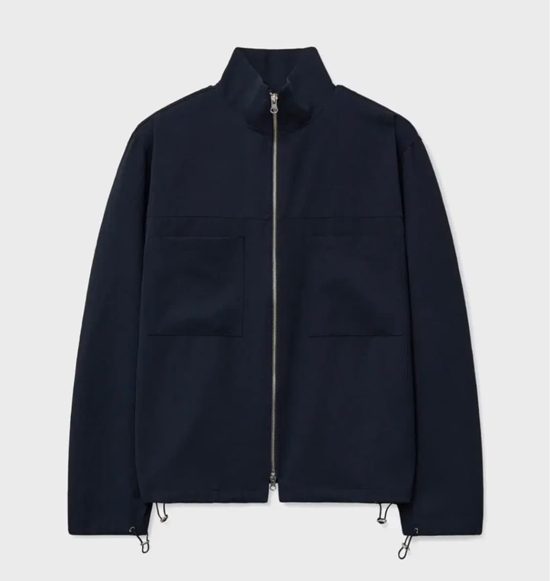 [2] 노운 셔링 집업 자켓(네이비) 상품이미지1