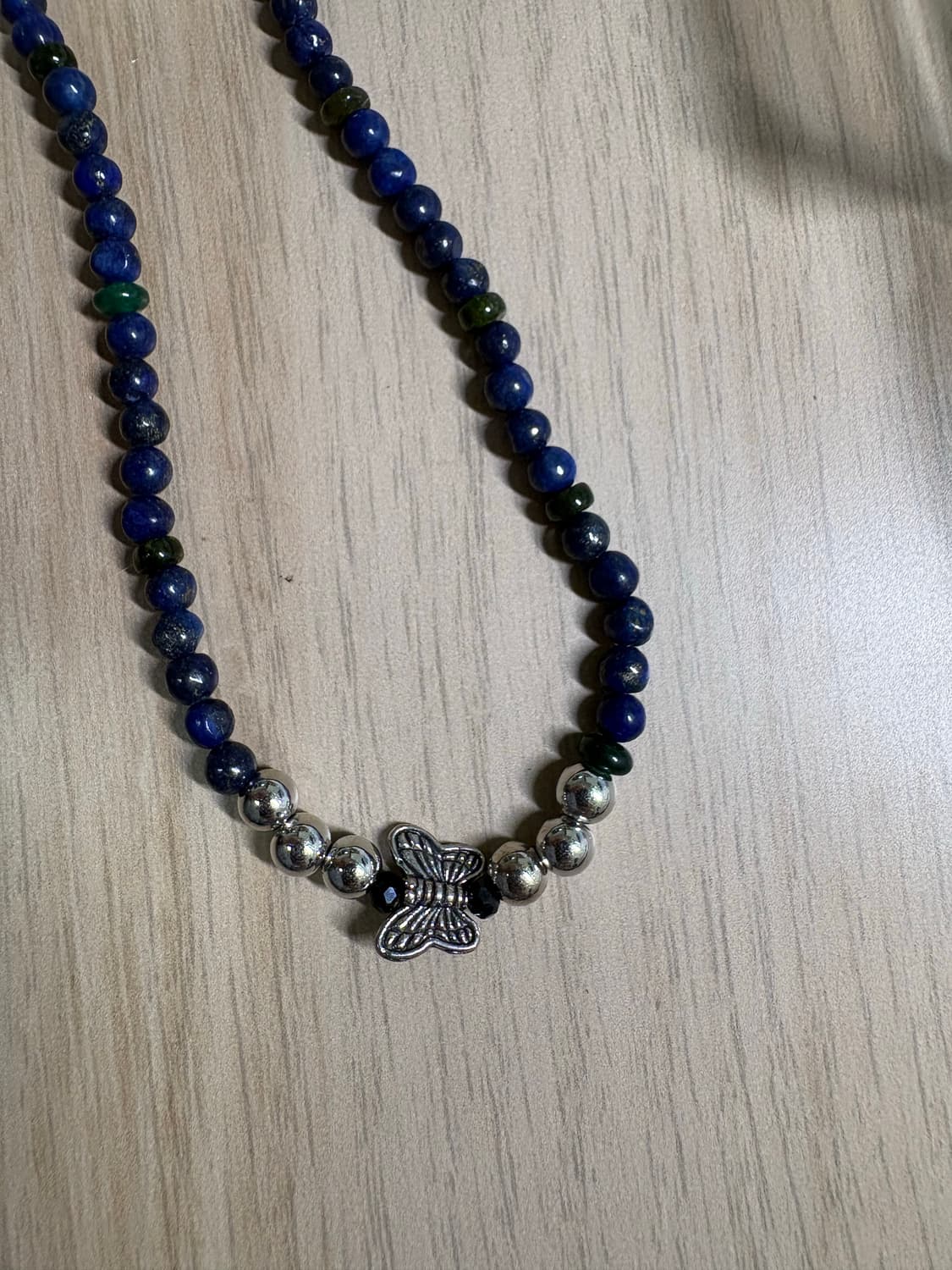 clean navy necklace 상품이미지1