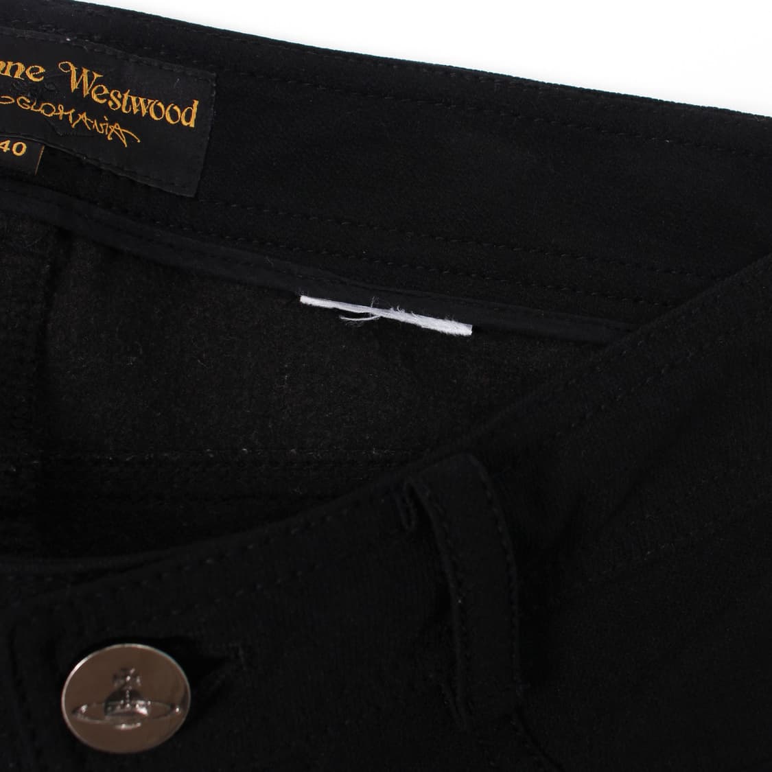 비비안웨스트우드 VIVIENNE WESTWOOD 블랙 자수 팬츠 상품이미지8