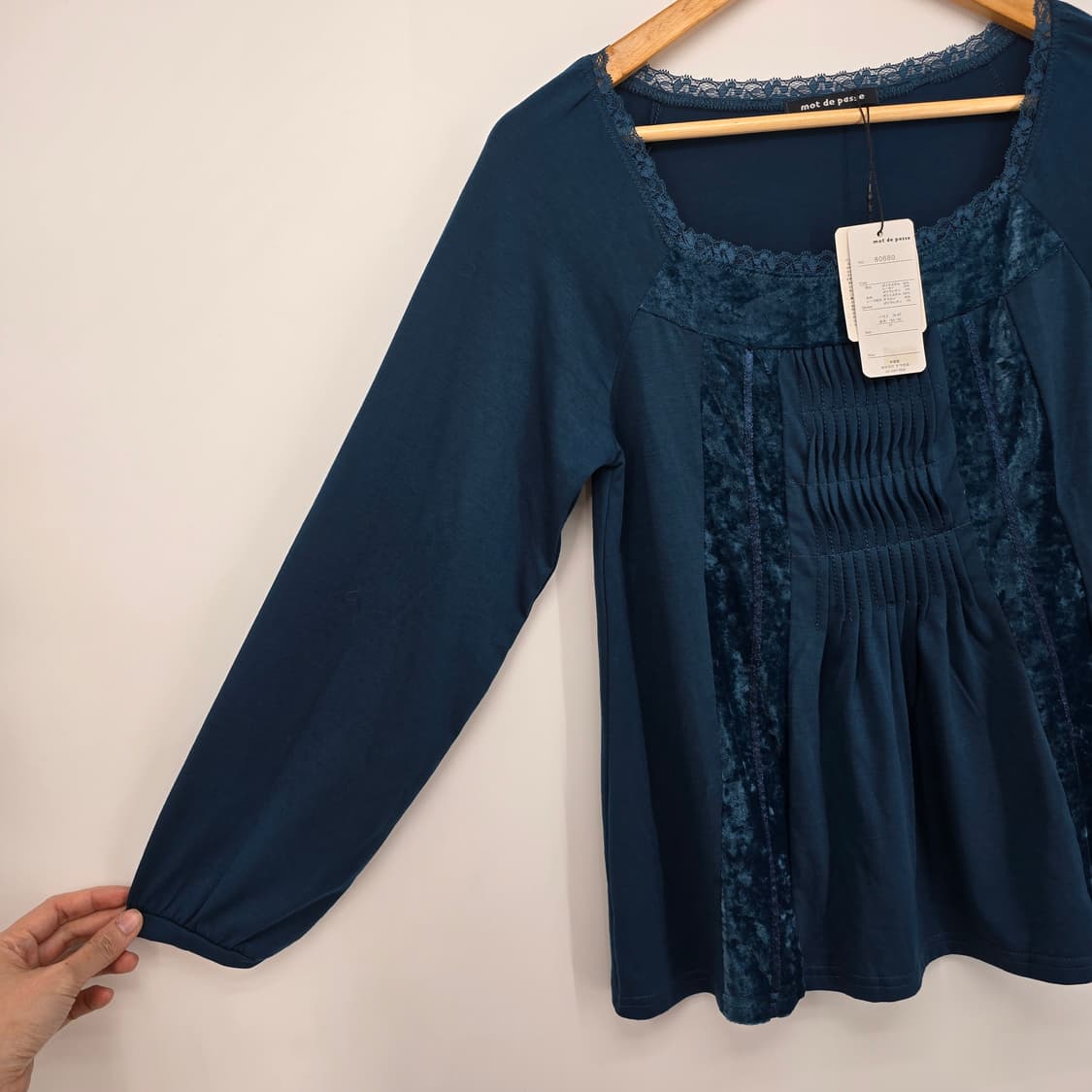 벨벳 블라우스 (일본 브랜드) 상품이미지5