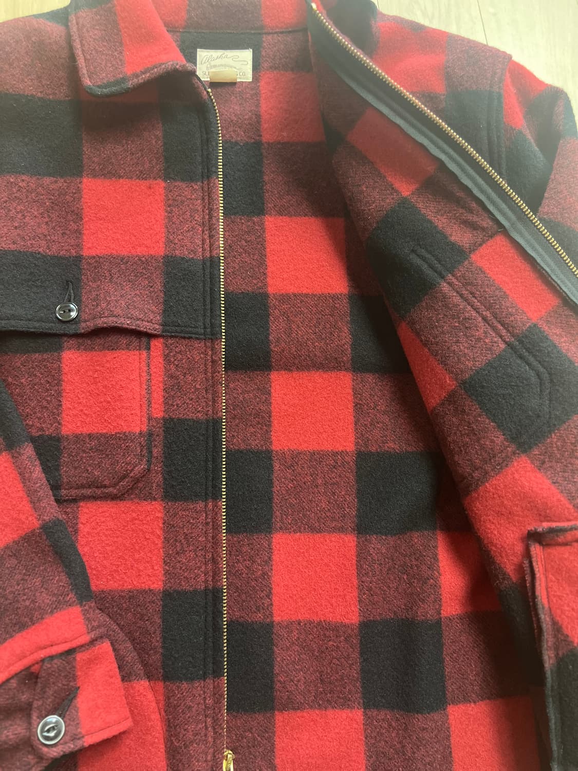 알래스카 슬리핑백 울자켓40(100)사이즈 판매 상품이미지3