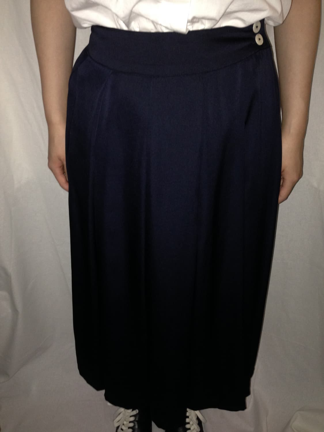 long pleated skirt 상품이미지2