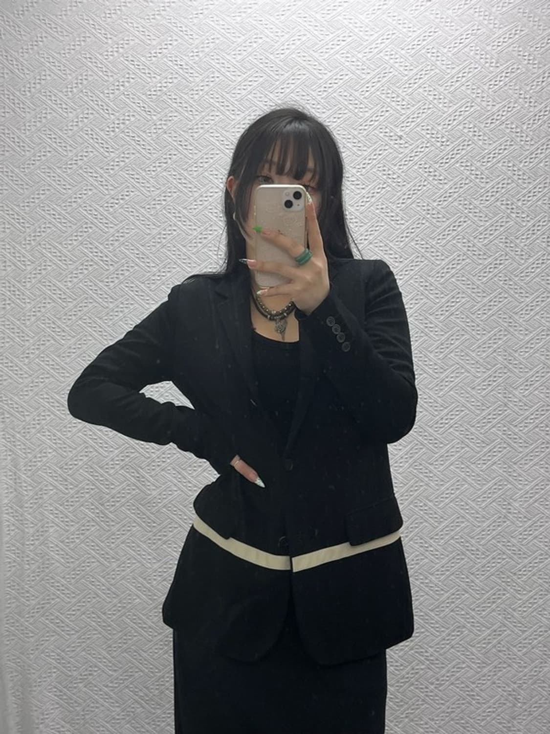 헬뮤트랭 모던 시크 캐주얼 라인배색 블레이저 자켓 90 C08930 상품이미지1