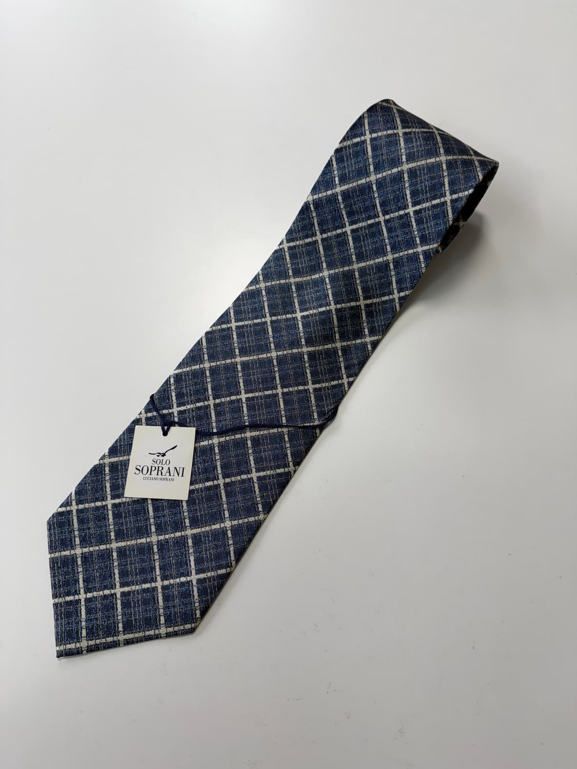 루치아노 소프라니(LUCIANO SOPRANI) 실크 넥타이 9.2cm 상품이미지1
