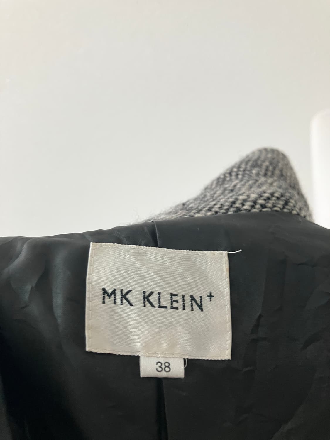 MK Klein 미쉘클랑 울100 더블코트 더블브레스트코트 상품이미지5
