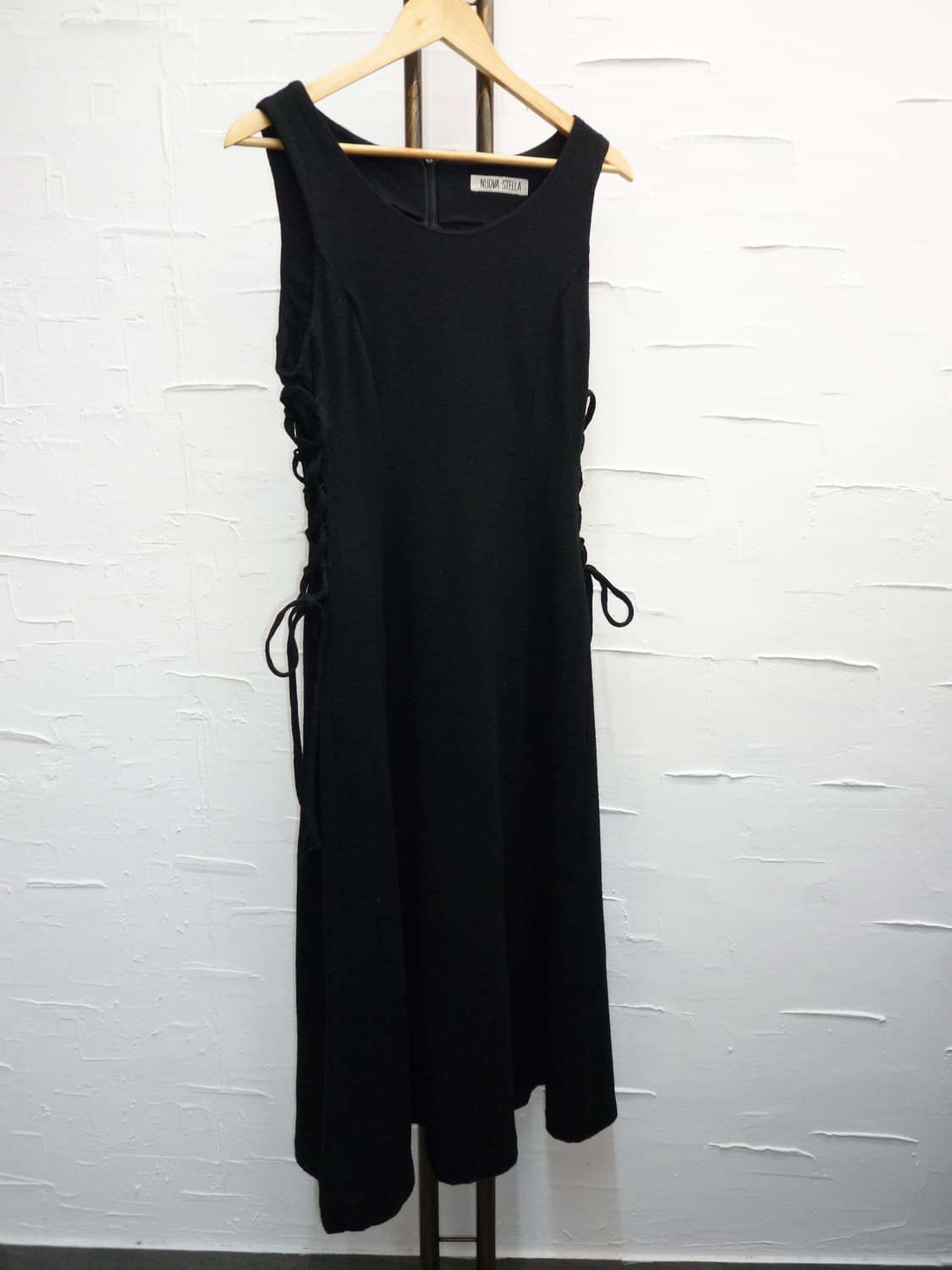 modern noir ribbon dress 상품이미지6