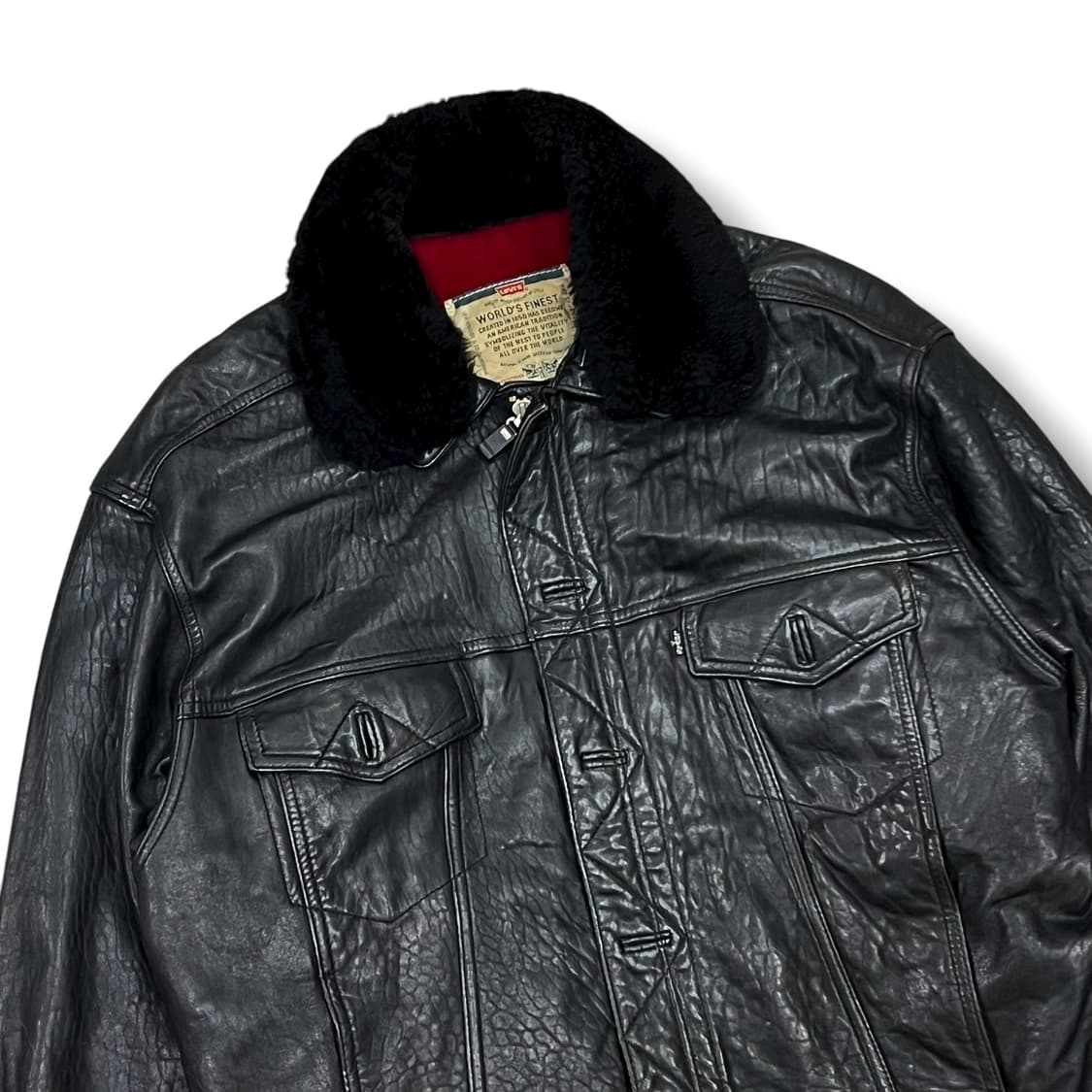 리바이스 A-2 레더 자켓 s08603 상품이미지4