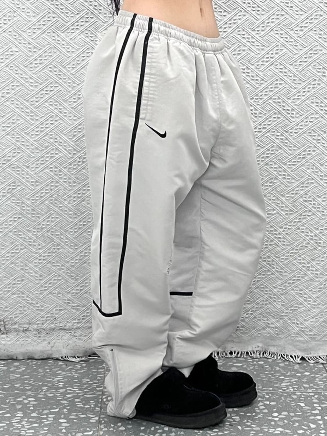 나이키 올드스쿨 빈티지 사이드라인 바람막이 트랙팬츠 XL C10320 상품이미지1