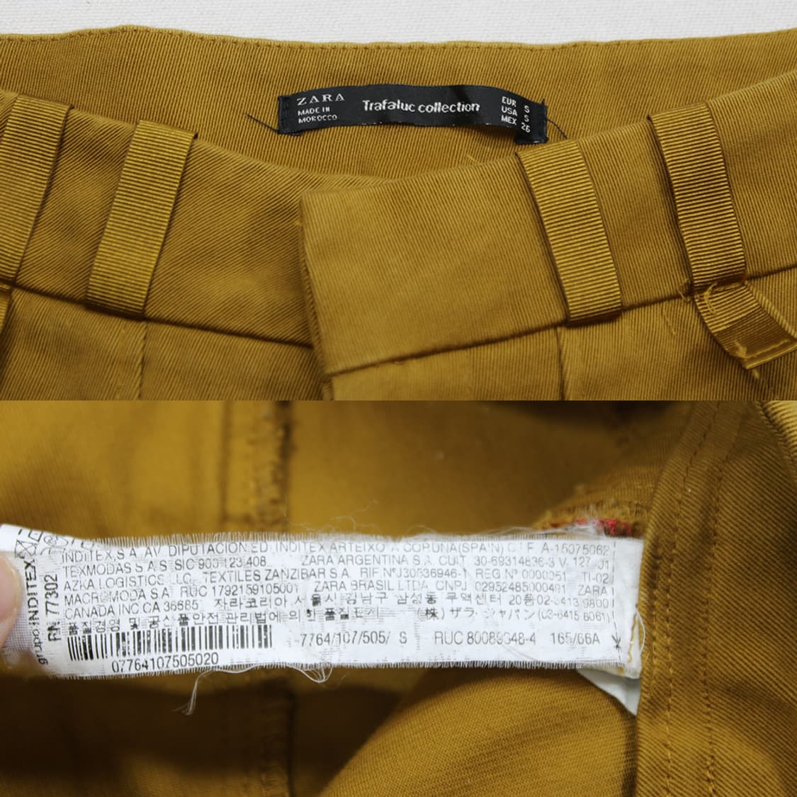 ZARA 퍼티그 팬츠 (여성용 28) 상품이미지5