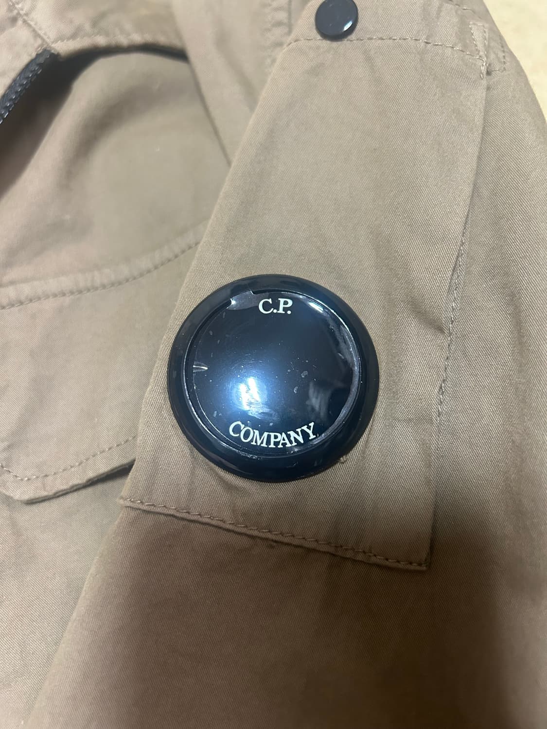 (새상품) CP컴퍼니 셔츠 자켓 브라운  상품이미지3