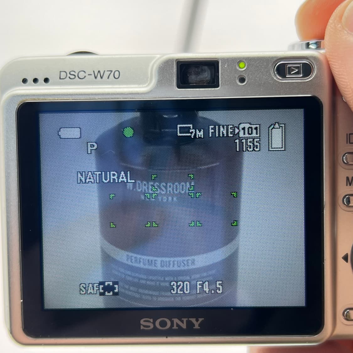 소니 사이버샷 Sony Cyber-shot DSC-W70 실버 상품이미지9