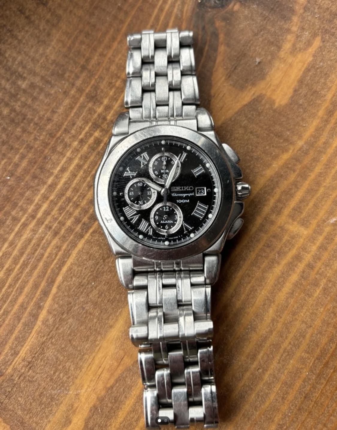 [정품] Seiko 세이코 크로노그래프 SNA525J1  상품이미지1