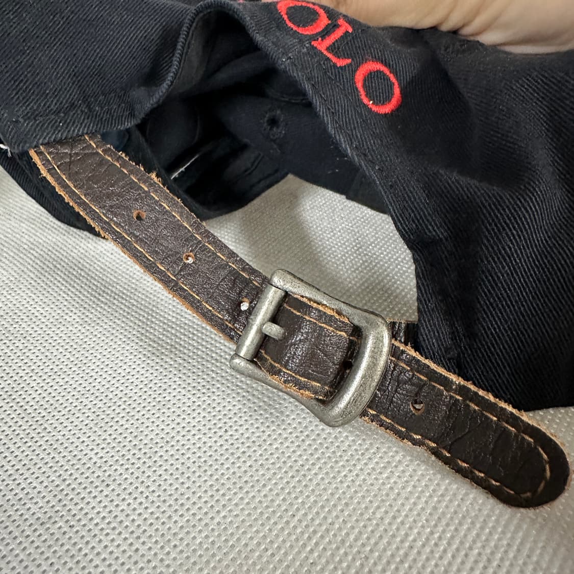 빈티지 폴로 랄프로렌 투톤 볼캡 상품이미지3