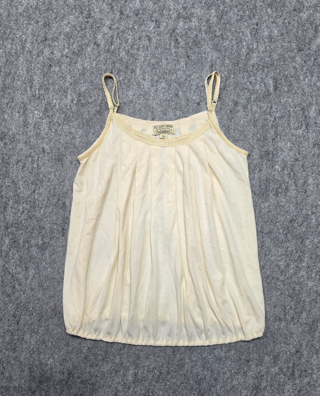 폴로 진스 빈티지 캐미솔 나시티 슬리브리스 나시탑 XS 상품이미지1