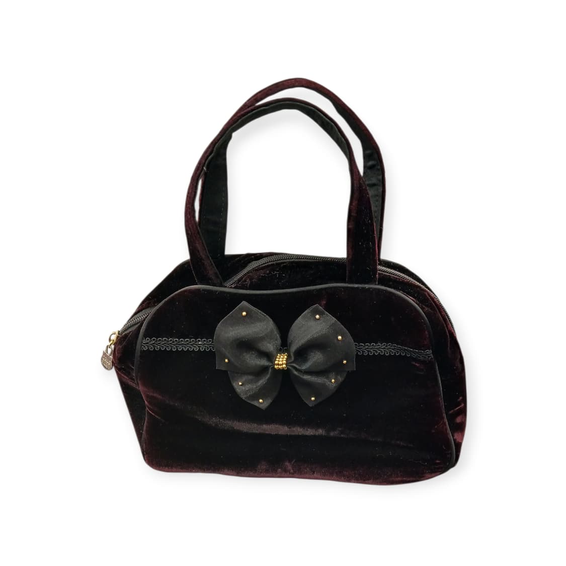 Drug store's 벨벳 리본 토트가방 상품이미지1