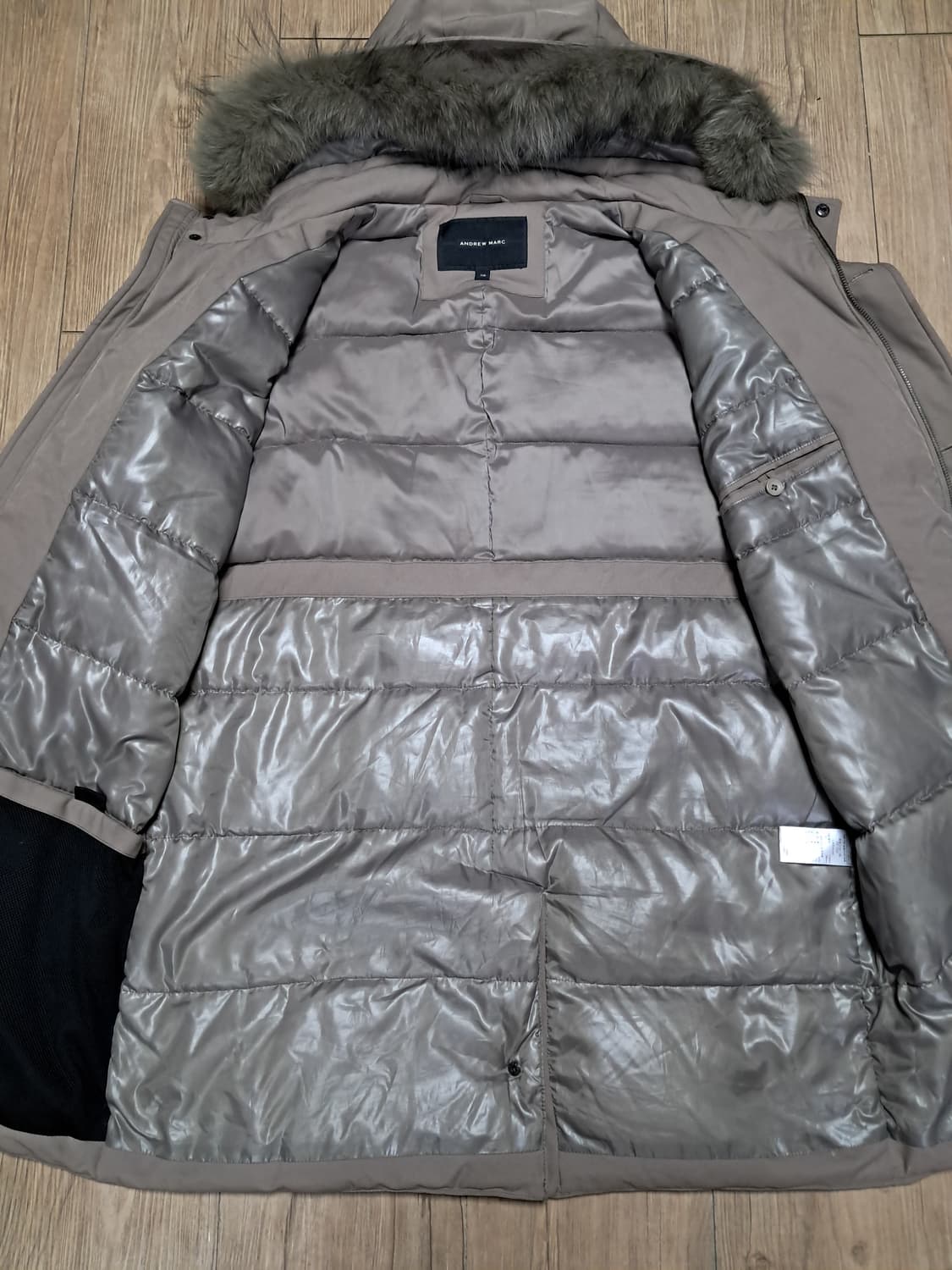 앤드류마크 폭스퍼 롱패딩 남성110  상품이미지7