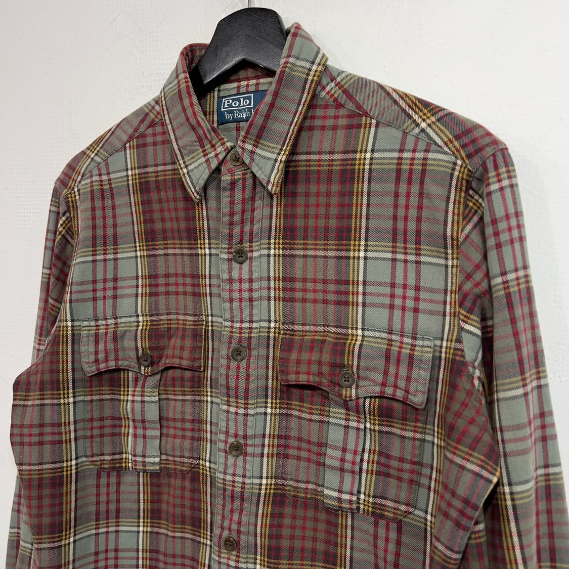 폴로 랄프로렌 체크 셔츠 상품이미지4