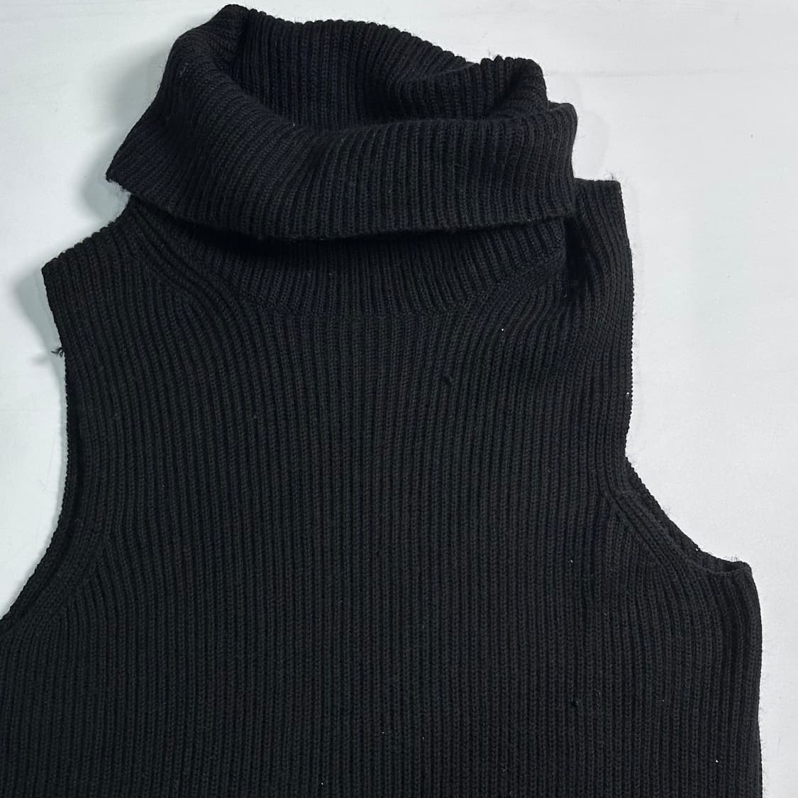 폴로 랄프로렌 울 터틀넥 레더포켓 원피스 상품이미지2