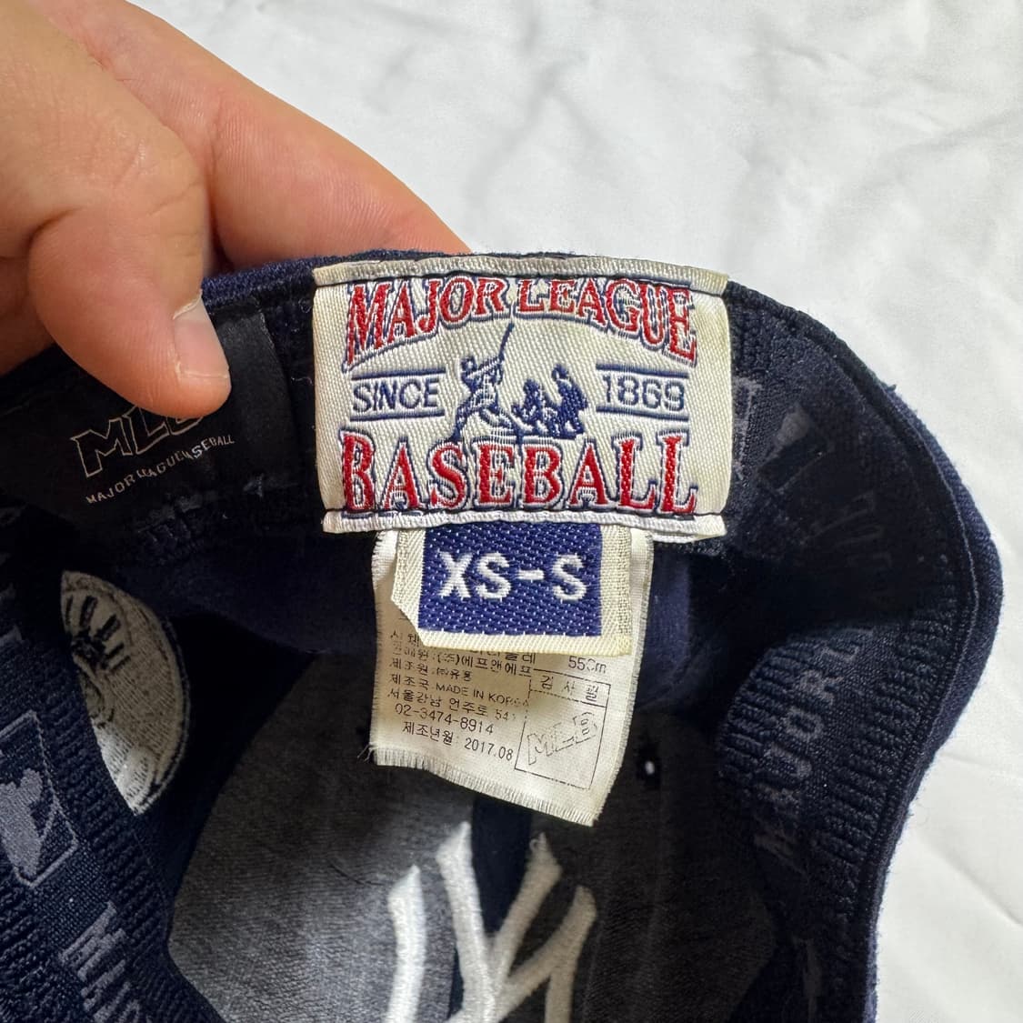 뉴욕 양키스 MLB 정품 볼캡 (네이비) 상품이미지5