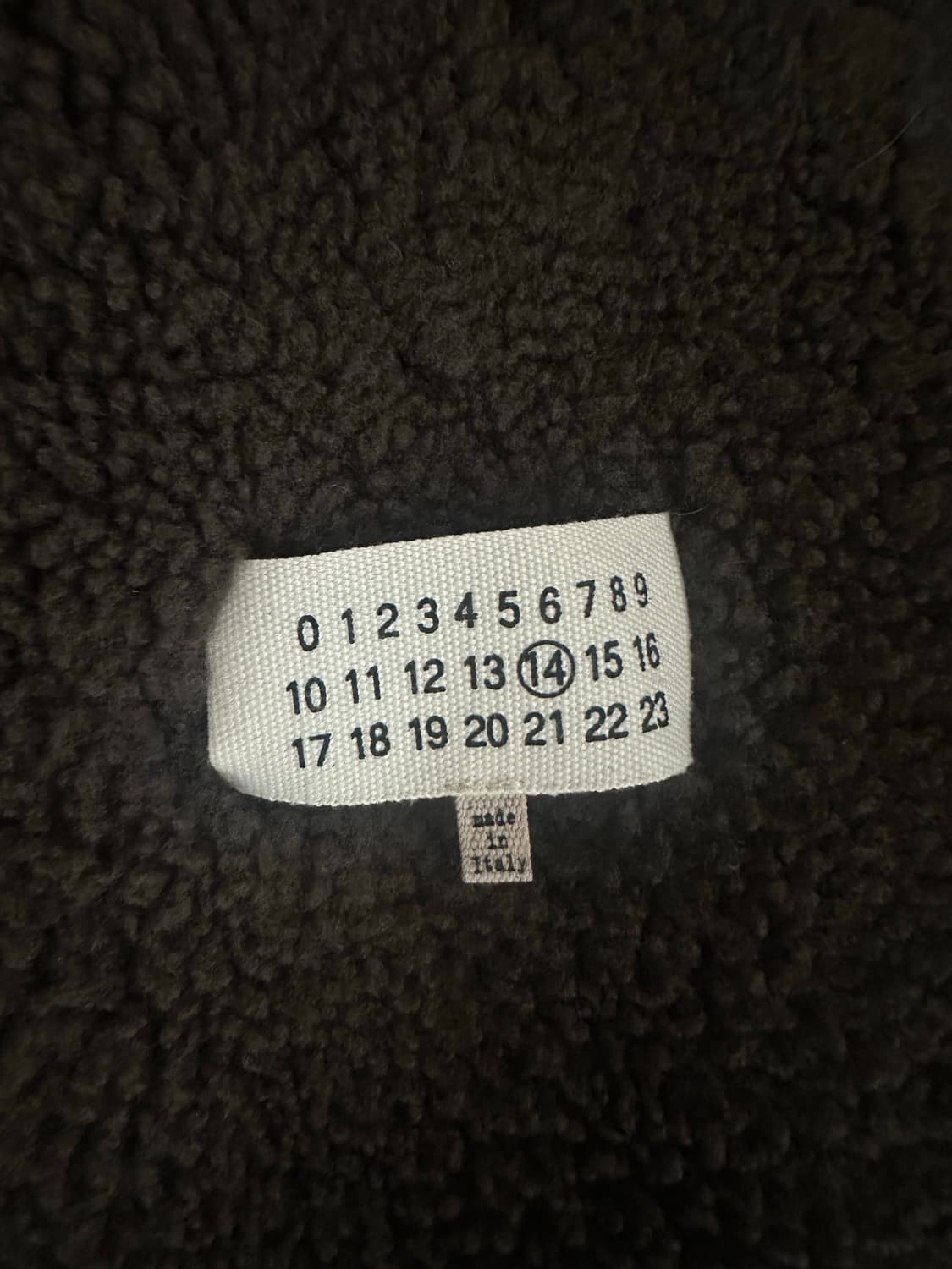 마르지엘라 바이커 무스탕 자켓 상품이미지2