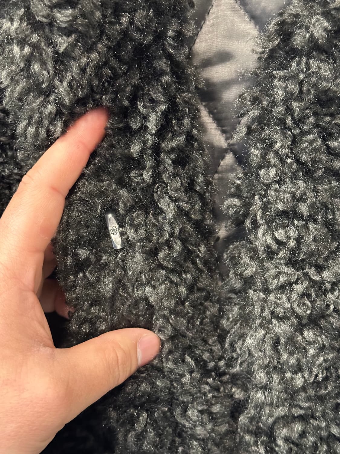 링서울 LINGSEOUL 테디 퍼 크롭 자켓 상품이미지2