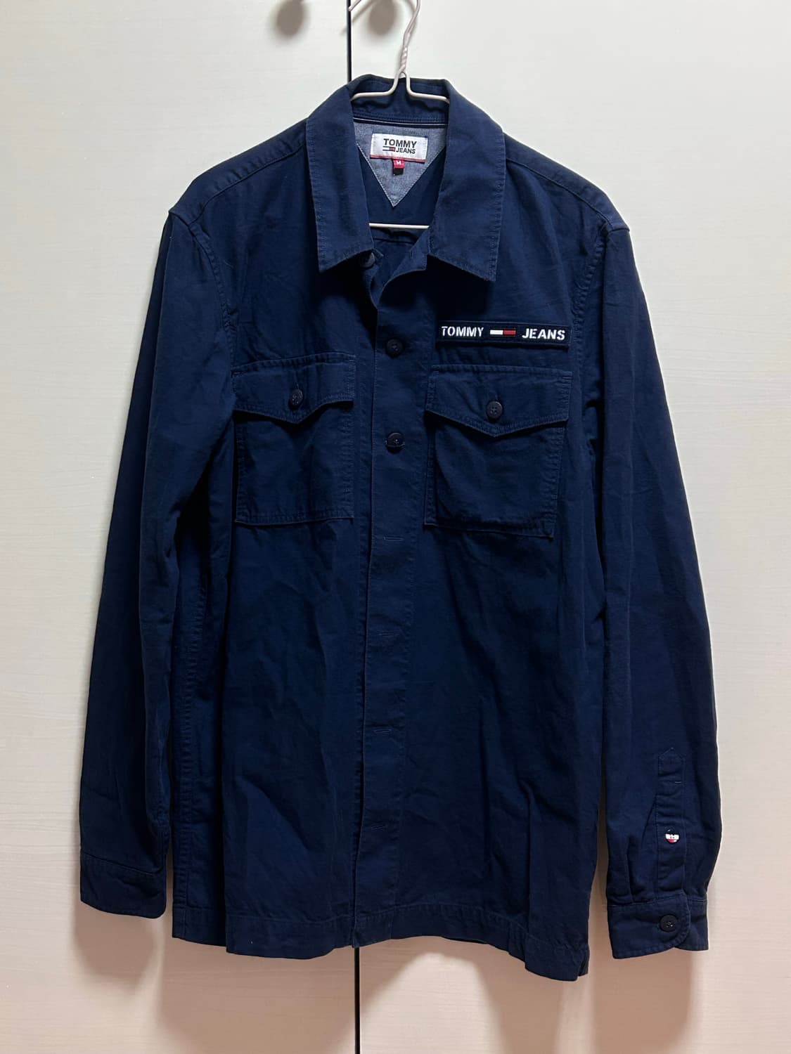 타미진스 네이비 셔츠 자켓 M 상품이미지1