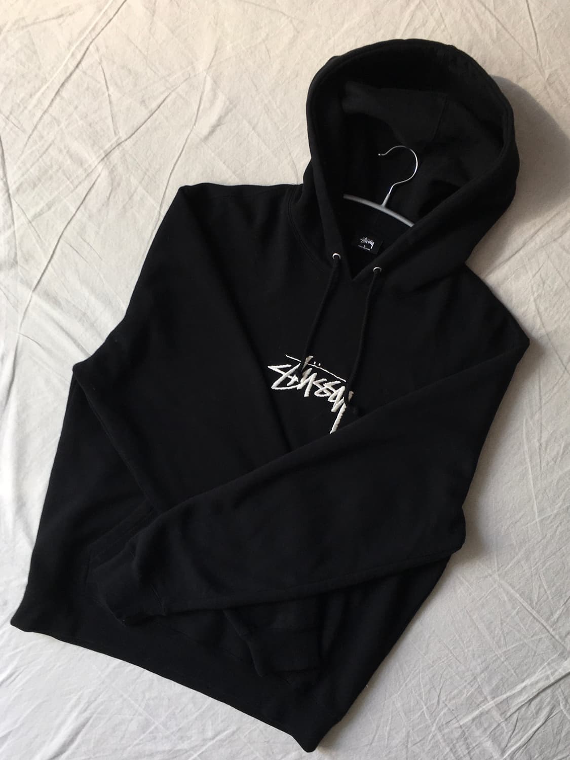 스투시 스탁로고 후드티 상품이미지3