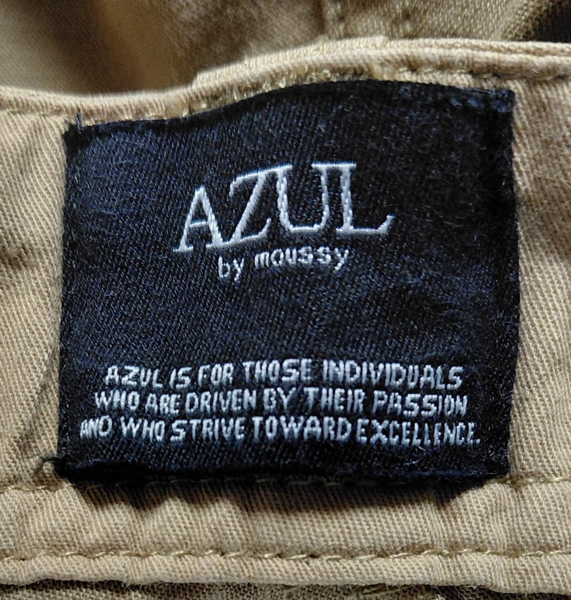 [M/무료배송] Azul 바이 마우지카고 팬츠 - 베이지 (스판 함유) 상품이미지4