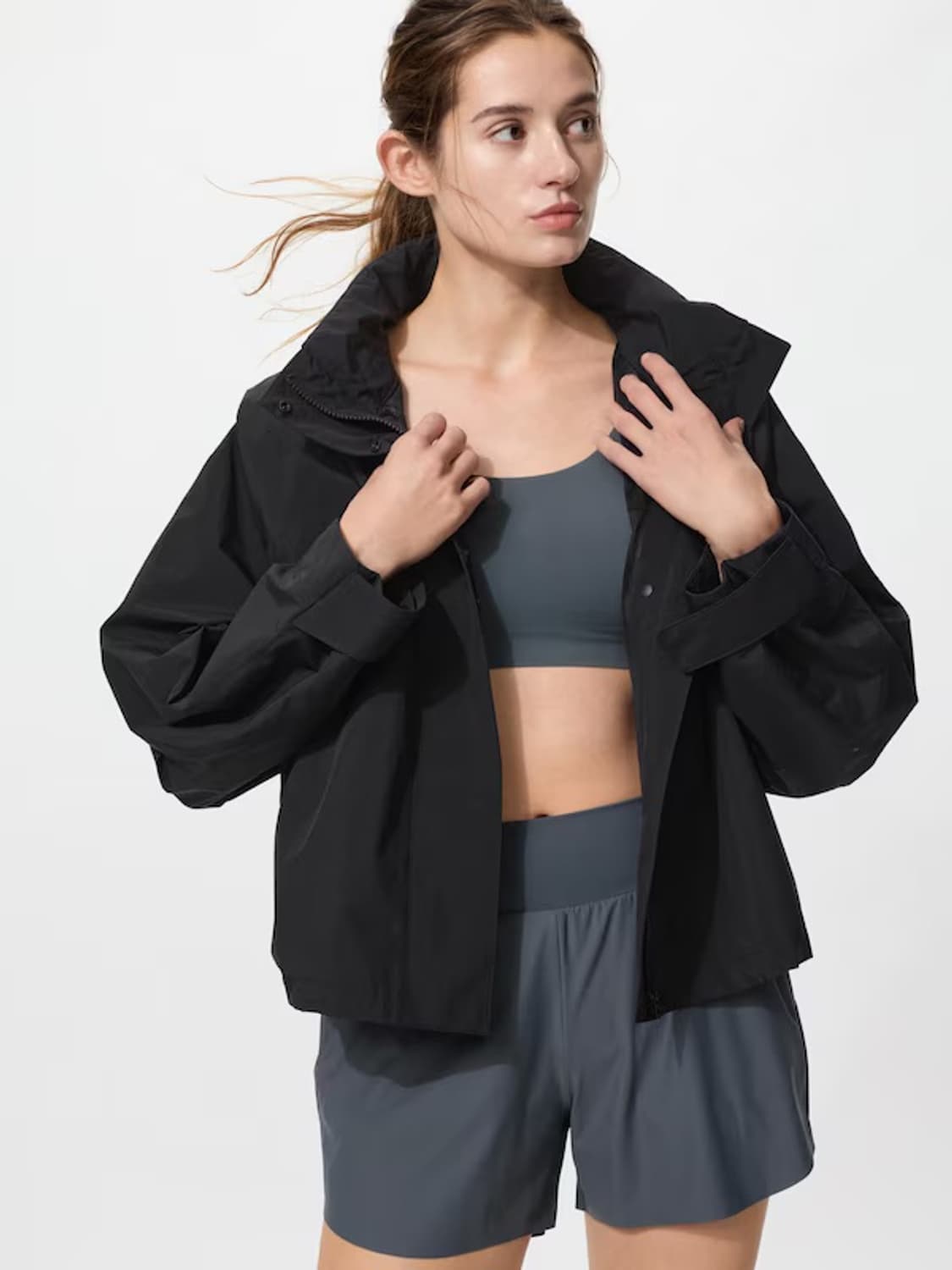 Uniqlo 유니클로 윈드블럭스탠드블루종 상품이미지3
