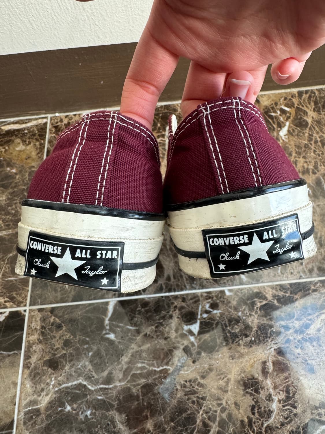 컨버스  척70 빈티지 버건디 상품이미지4