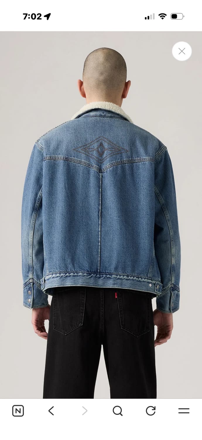 리바이스 웨스턴 쉐르파자켓 상품이미지2