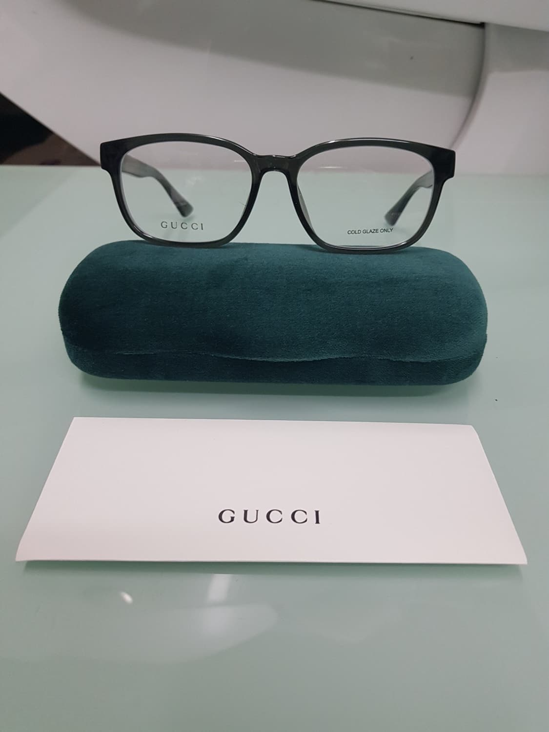 남성분추천)구찌 클리어명품안경테(새상품 풀구성) 상품이미지1