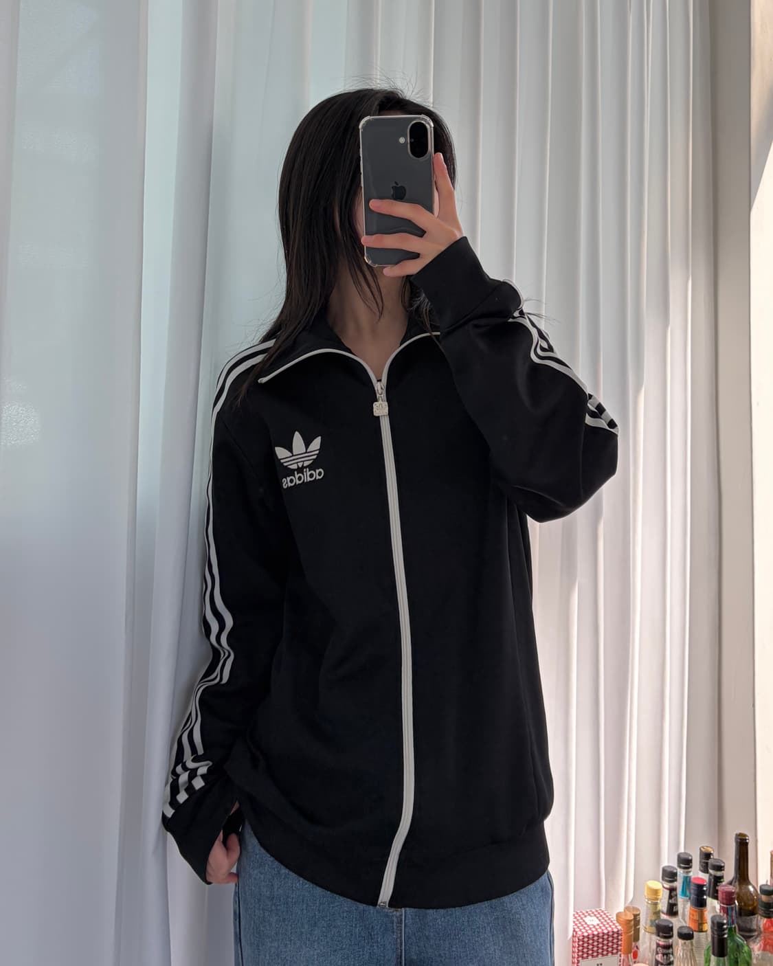 [L]아디다스 유로파 블랙 트랙탑 져지 상품이미지1